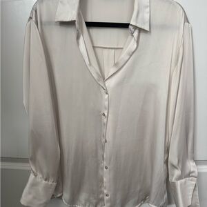 ZARA Cream blouse